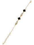 Black Clover Charm Bracelet