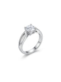 Elegant crystal ring
