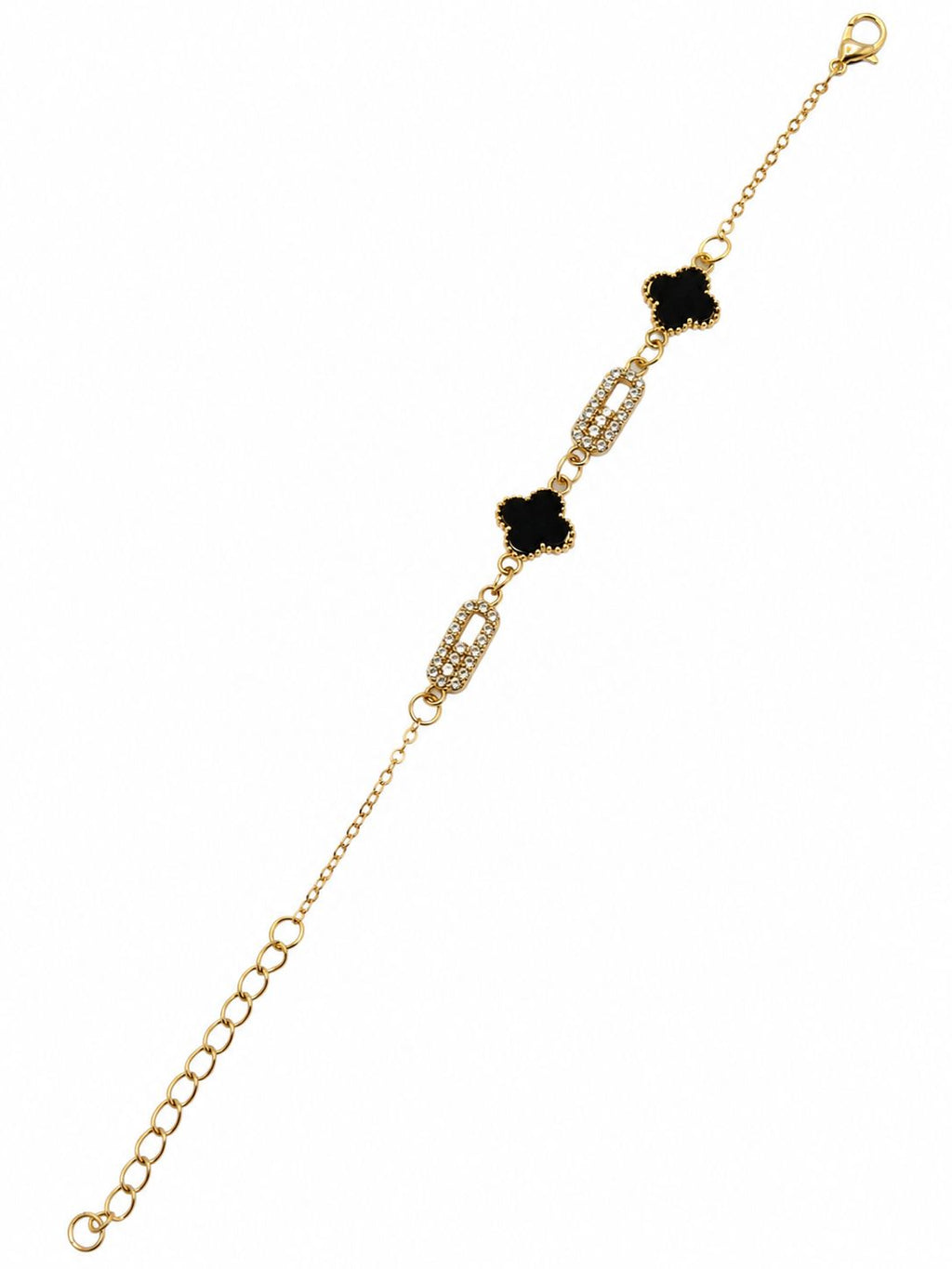 Black Clover Charm Bracelet